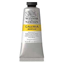 Winsor & Newton Galeria Flow Acrylics - Mixing White, 60 ml tube