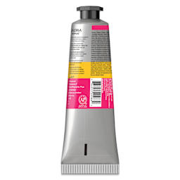 Winsor & Newton Galeria Flow Acrylics - Fluorescent Pink, 60 ml Tube back