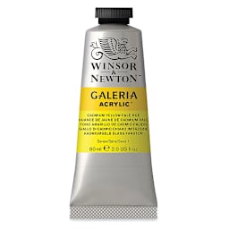 Winsor & Newton Galeria Flow Acrylics - Cadmium Yellow Pale Hue, 60 ml tube