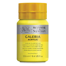 Winsor & Newton Galeria Flow Acrylics - Cadmium Yellow Pale Hue, 250 ml tube