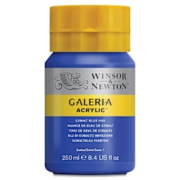 Winsor & Newton Galeria Flow Acrylics - Cobalt Blue Hue, 250 ml tube