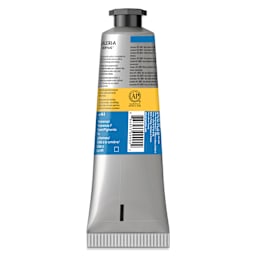 Winsor & Newton Galeria Flow Acrylics - Fluorescent Blue, 60 ml Tube back