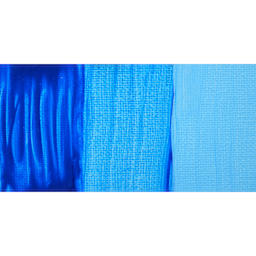 Winsor & Newton Galeria Flow Acrylics - Fluorescent Blue, swatch