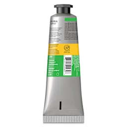 Winsor & Newton Galeria Flow Acrylics - Fluorescent Green, 60 ml Tube back