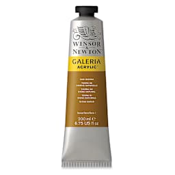 Winsor & Newton Galeria Flow Acrylics - Raw Sienna, 200 ml tube