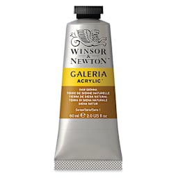 Winsor & Newton Galeria Flow Acrylics - Raw Sienna, 60 ml tube