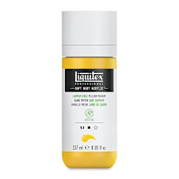 Liquitex Soft Body Artist Acrylics - Cadmium-Free Yellow Medium, 237 ml