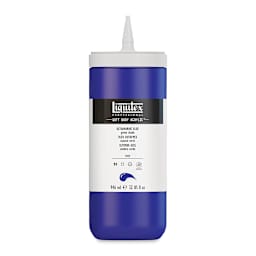 Liquitex Soft Body Artist Acrylics - Ultramarine Blue (Green Shade), 946 ml