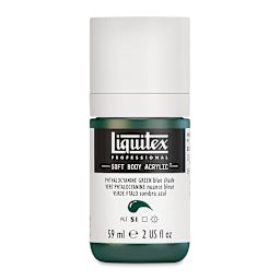 Liquitex Soft Body Artist Acrylics - Phthalo Green (Blue Shade), 59 ml bottle