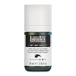 Liquitex Soft Body Artist Acrylics - Hooker's Green Deep Hue, 59 ml bottle
