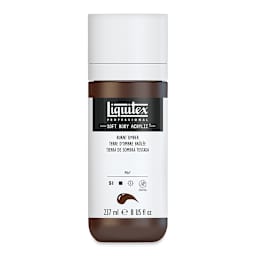 Liquitex Soft Body Artist Acrylics - Burnt Umber, 237 ml