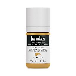 Liquitex Soft Body Artist Acrylics - Transparent Raw Sienna, 2 oz 