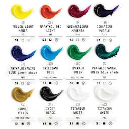 Set content color list.