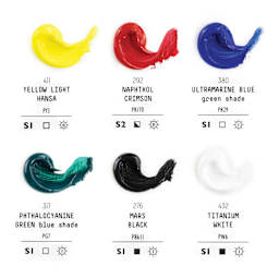 Set content color list.