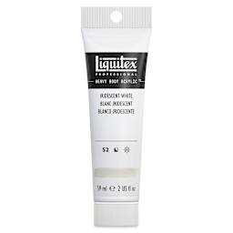 Liquitex Heavy Body Artist Acrylics - Iridescent White, 2 oz Tube