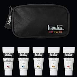 Liquitex Professional Heavy Body Acrylics - Set of 5, WWYC Retro Luxe, 22 ml Tubes