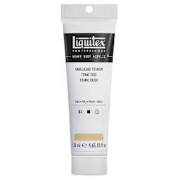 Liquitex Heavy Body Artist Acrylics - Unbleached Titanium, 4.65 oz Tube