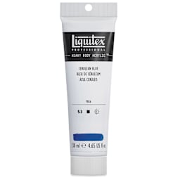 Liquitex Heavy Body Artist Acrylics - Cerulean Blue, 4.65 oz Tube