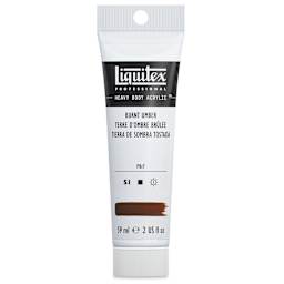 Liquitex Heavy Body Artist Acrylics - Burnt Umber, 2 oz Tube