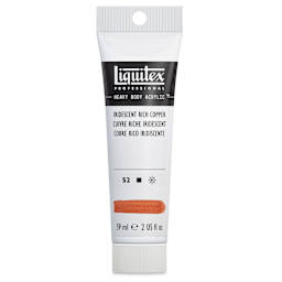 Liquitex Heavy Body Artist Acrylics - Iridescent Rich Copper, 2 oz Tube