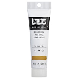 Liquitex Heavy Body Artist Acrylics - Bronze Yellow, 2 oz Tube