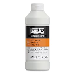 Liquitex Acrylic Varnish - Matte, 16 oz bottle