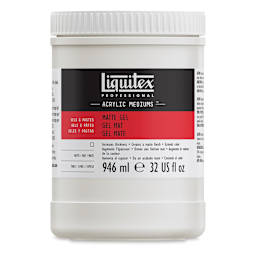 Liquitex Medium - Gel Medium, Matte, 32 oz jar