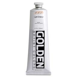 Golden Heavy Body Artist Acrylics - Light Orange, 5 oz