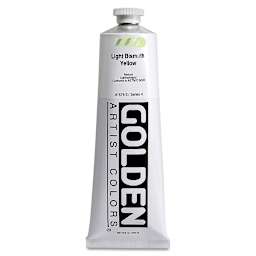 Golden Heavy Body Artist Acrylics - Light Bismuth Yellow, 5 oz