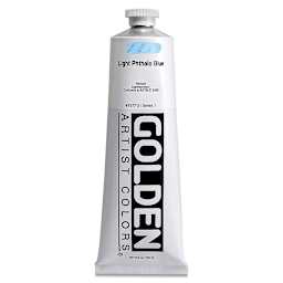 Golden Heavy Body Artist Acrylics - Light Phthalo Blue, 5 oz