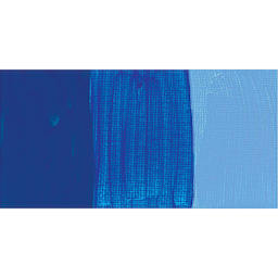 Golden Heavy Body Artist Acrylic - Fluorescent Blue, 32 oz Swatch