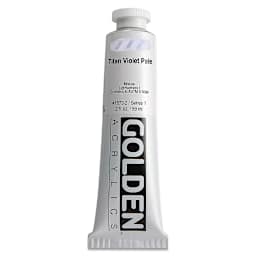 Golden Heavy Body Artist Acrylics - Titan Violet Pale, 2 oz