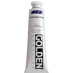 Golden Heavy Body Artist Acrylics - Ultramarine Violet, 2 oz Tube
