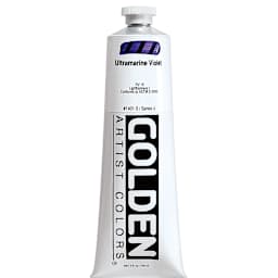 Golden Heavy Body Artist Acrylics - Ultramarine Violet, 5 oz Tube