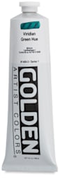 Golden Heavy Body Artist Acrylics - Viridian Green Hue, 5 oz Tube 