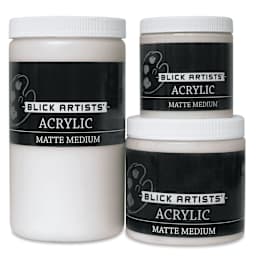 Blick Artists' Acrylic Mediums, Matte Mediums