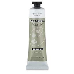 Blick Artists' Acrylic - Iridescent White, 2 oz tube