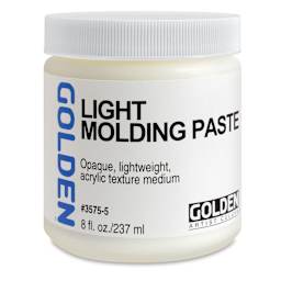 Golden Light Molding Paste Medium - 8 oz jar
