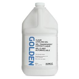 Golden Self-Leveling Clear Gel Medium - Gloss, 128 oz tub