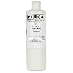 Golden Fluid Acrylics - Iridescent Pearl (Fine), 16 oz bottle