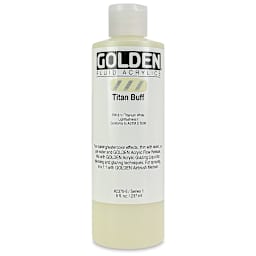 Golden Fluid Acrylics - Titan Buff, 8 oz bottle