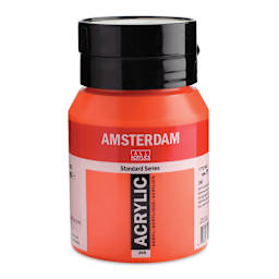Amsterdam Standard Series Acrylic - Naphthol Red Light, 500 ml bottle
