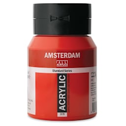 Amsterdam Standard Series Acrylic - Pyrrole Red, 500 ml, Bottle