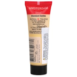Amsterdam Standard Series Acrylic - Naples Yellow Deep, 20 ml Tube back
