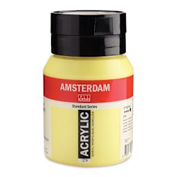 Amsterdam Standard Series Acrylic - Nickel Titanium Yellow, 500 ml bottle