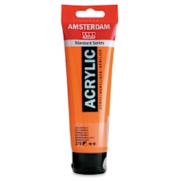 Amsterdam Standard Series Acrylic - Azo Orange, 120 ml Tube