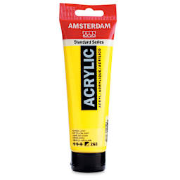 Amsterdam Standard Series Acrylic - Azo Yellow Light, 120 ml Tube
