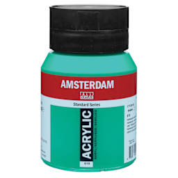 Amsterdam Standard Series Acrylic - Permanent Green Deep, 500 ml Bottle