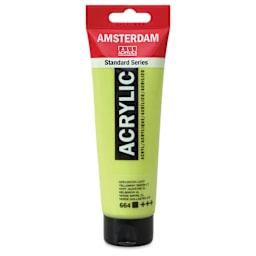 Amsterdam Standard Series Acrylic - Yellowish Green Light, 120 ml tube