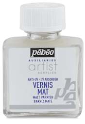 Acrylic Polymer Varnishes - Front of 75 ml Matte Varnish